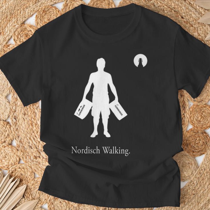 Flensburger Nordic Walking T-Shirt Geschenke für alte Männer