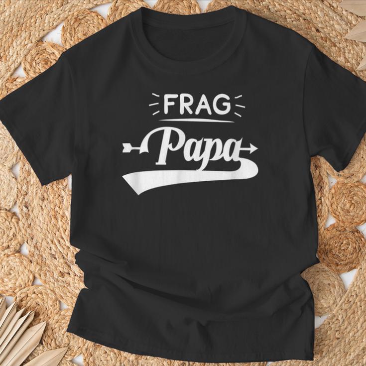 Frag Papa T-Shirt Geschenke für alte Männer