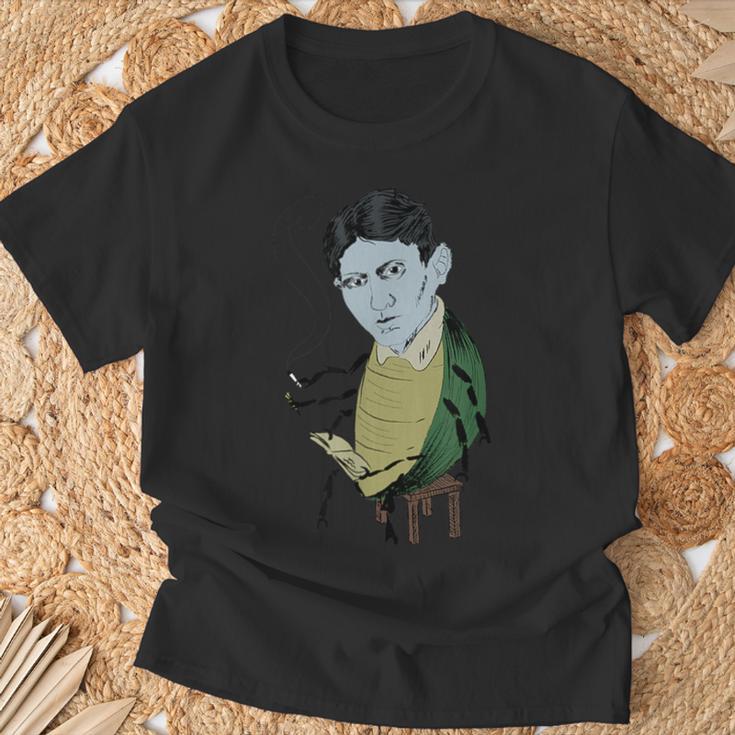 Franz Kafka Vermin Transformation Literature T-Shirt Geschenke für alte Männer