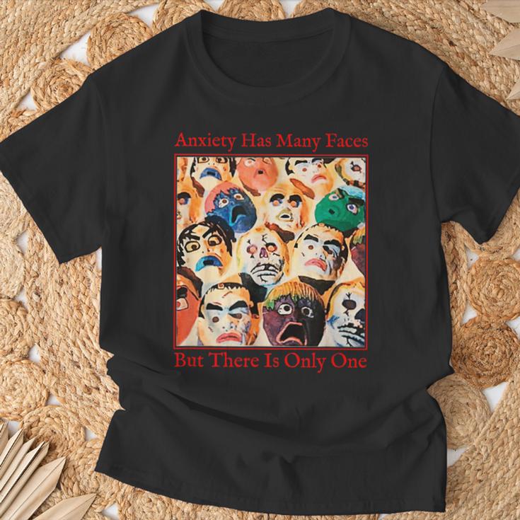 Anxiety Has Many Faces Gifts, Anxiety Has Many Faces Shirts