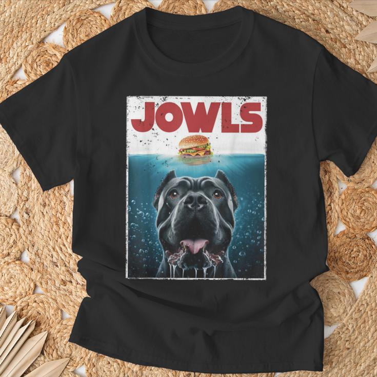 Cane Corso Jowls Top Drool Burger Dog Mom Dog Dad T-Shirt Gifts for Old Men