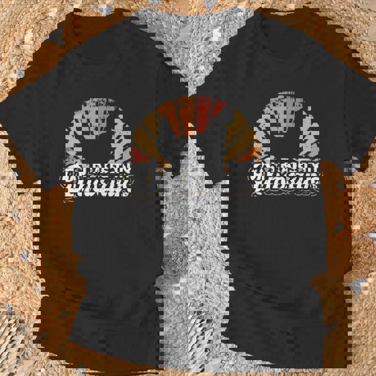 Chickens Tiny Dinosaur Art For Men Women Chicken Lover T-Shirt Gifts for Old Men