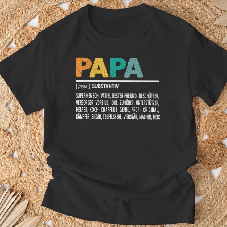 Definition Papa Besterater Der Welt S T-Shirt Geschenke für alte Männer