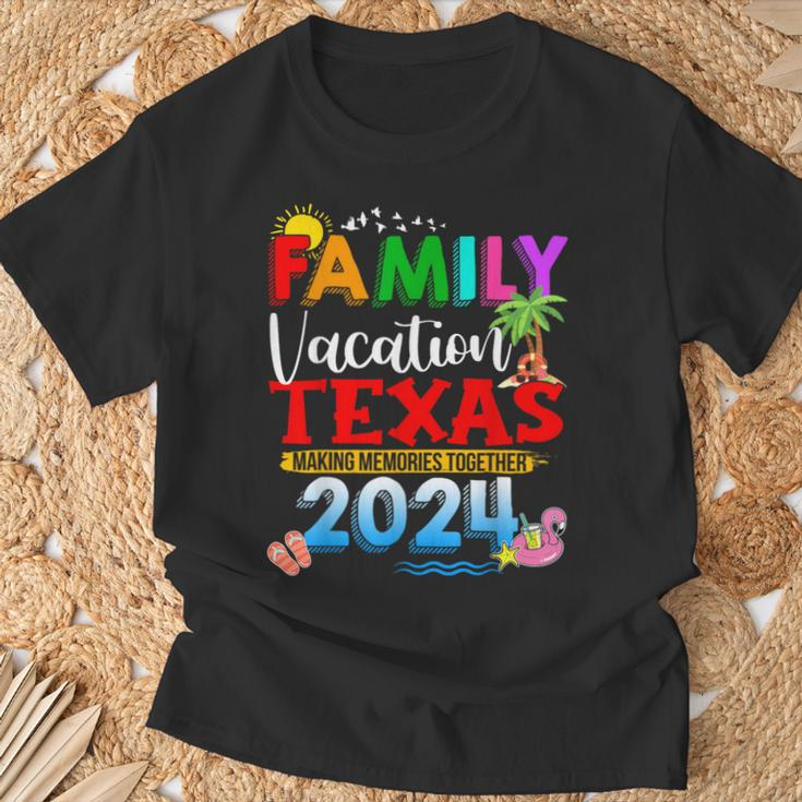 Family Vacation Texas 2024 Making Memories Together T-Shirt Gifts for Old Men