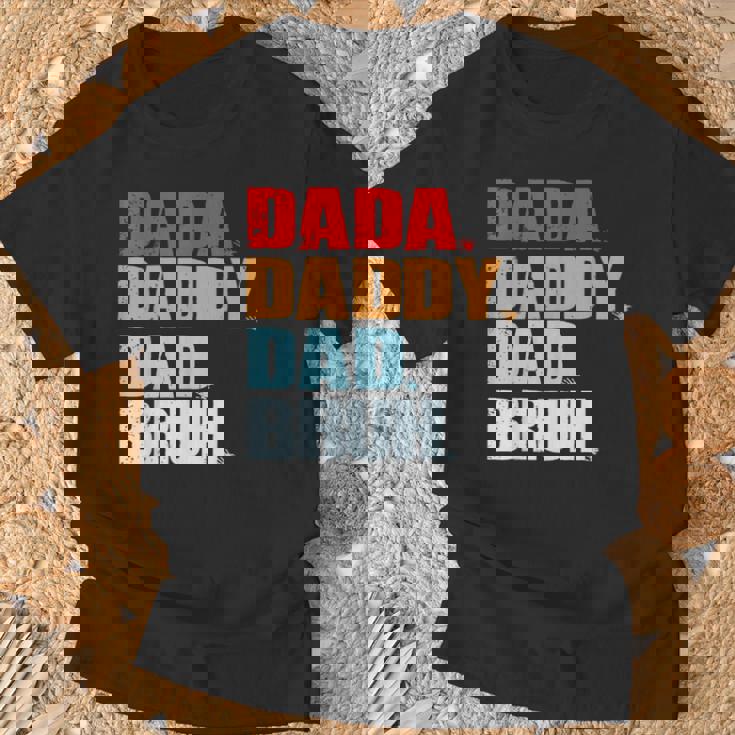 Fathers Day Dada Daddy Dad Bruh Fathers Day T-Shirt Gifts for Old Men