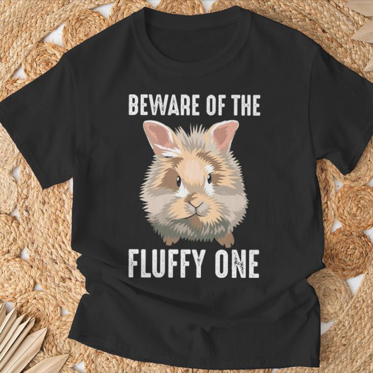 Fluffye Lionhead Bunny Rabbit Lover T-Shirt Gifts for Old Men