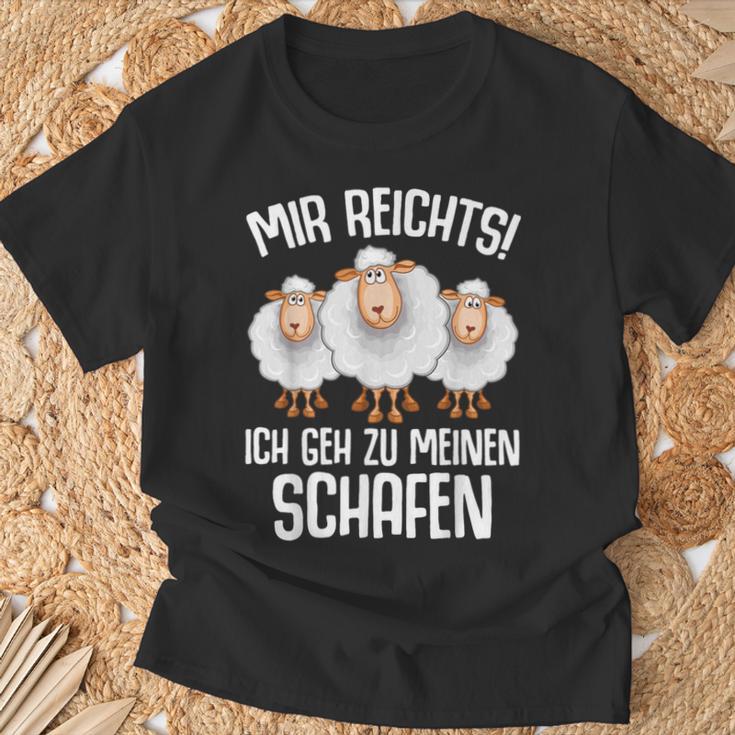 Shepherd Mir Reichts Ich Geh Zu Meinen Schafen T-Shirt Geschenke für alte Männer