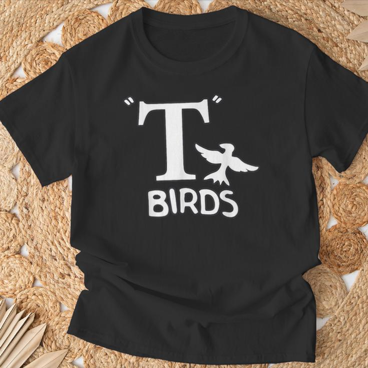 T- Gang Birds Nerd Geek Graphic T-Shirt Geschenke für alte Männer