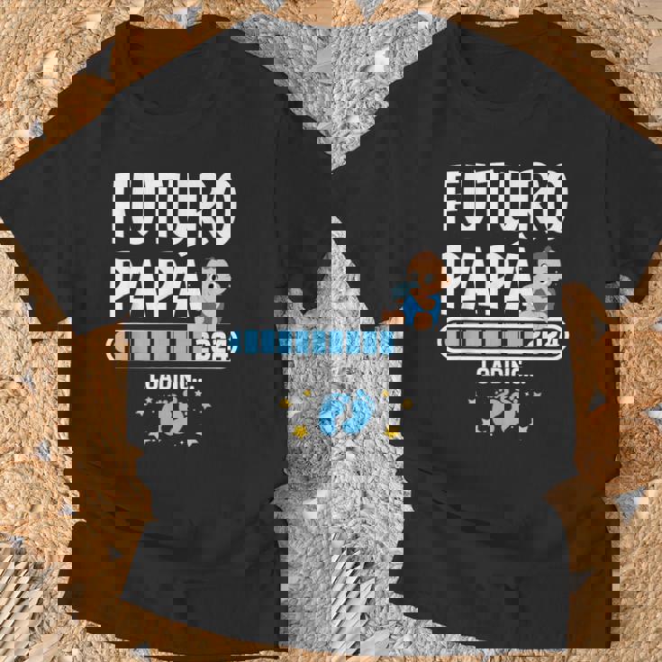 Futuro Papa 2024 Primerizo Padre 2024 Anuncio Embarazo Camiseta unisex Regalos para ancianos