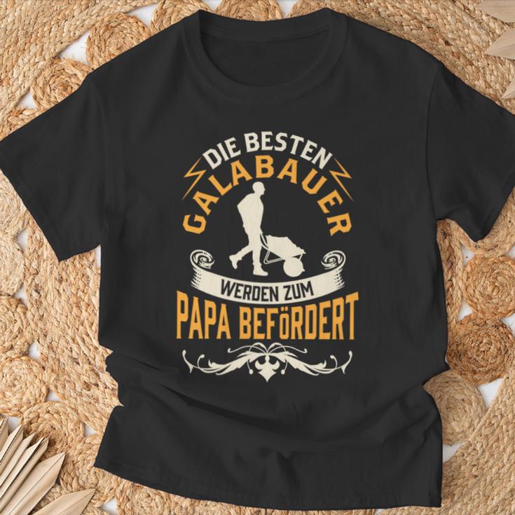 Galabauer Werden Papa Landschaftsbauer Galabau T-Shirt Geschenke für alte Männer