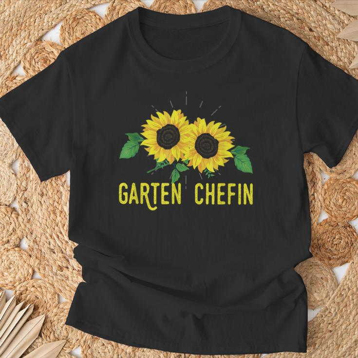 Garden Chefin Gardener T-Shirt Geschenke für alte Männer