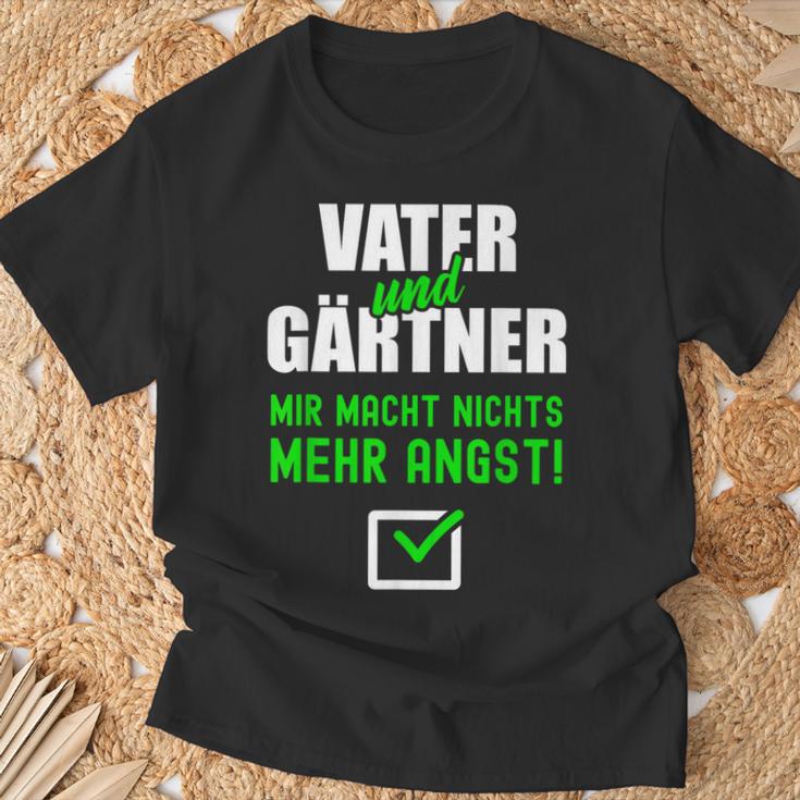 Gardener Father Dad Birth Garden T-Shirt Geschenke für alte Männer