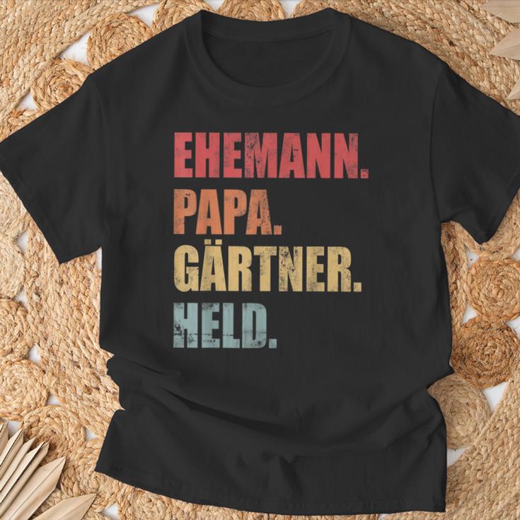 Gärtner Papaater Ehemann Garten Gartenarbeitatertag T-Shirt Geschenke für alte Männer