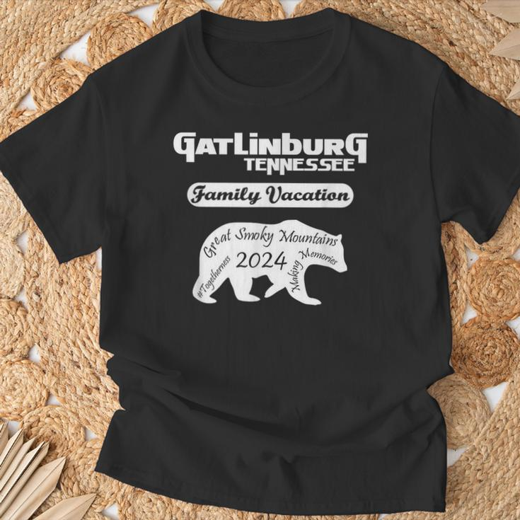 Gatlinburg Family Vacation 2024 Gatlinburg Tennessee Vacay 3 T-Shirt Gifts for Old Men