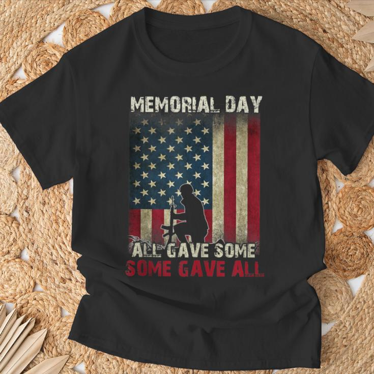 All Gave Some Some Gave All Veteran & Memorial's Day T-Shirt Gifts for Old Men