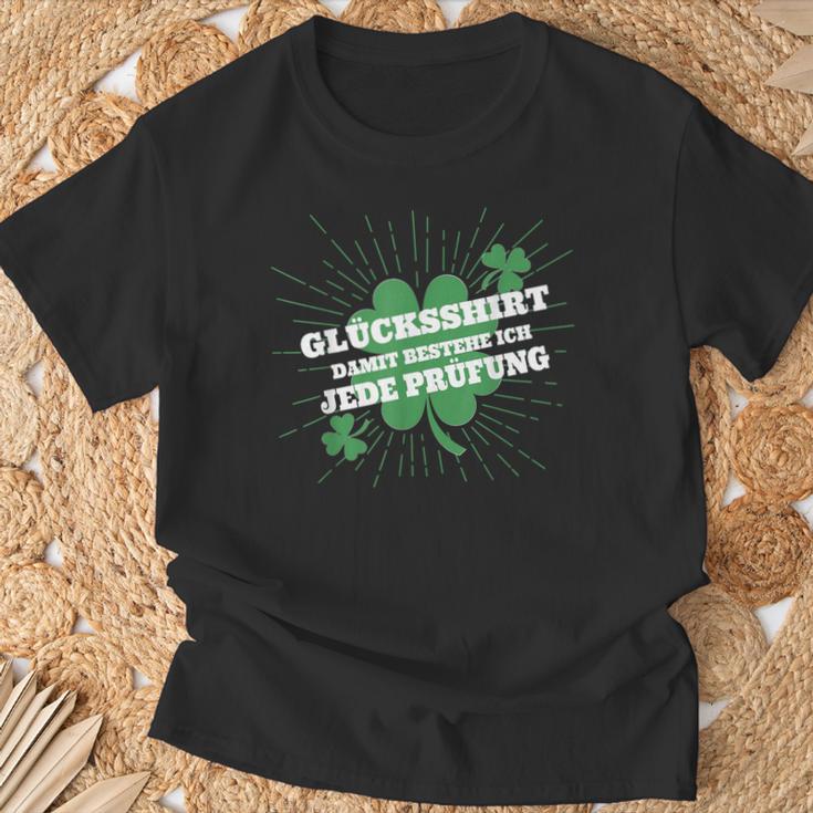 Glücksbringer Test T-Shirt Geschenke für alte Männer