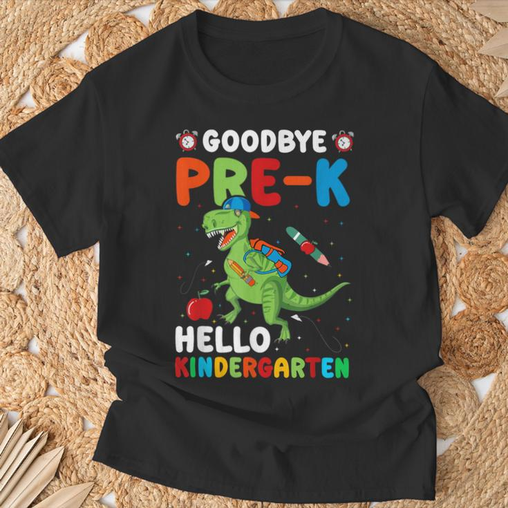 Goodbye Pre-K Hello Kindergarten Here I Come Graduation T-Shirt Gifts for Old Men