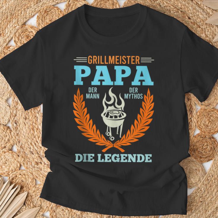 Grillmeister Papa Mann Mythos Legendeaterintage Mann T-Shirt Geschenke für alte Männer