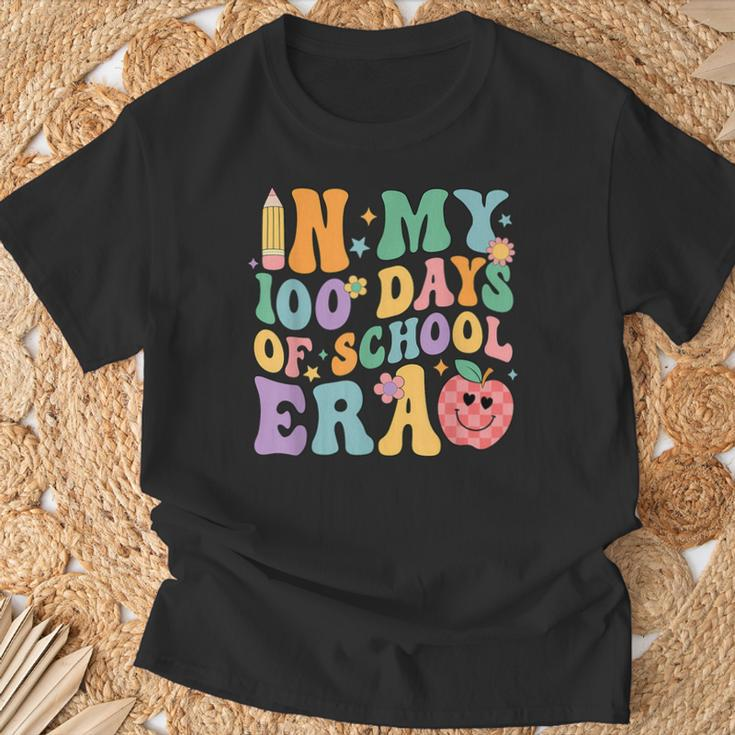 Groovy In My 100 Days Of School Era Student Teacher T-Shirt Gifts for Old Men