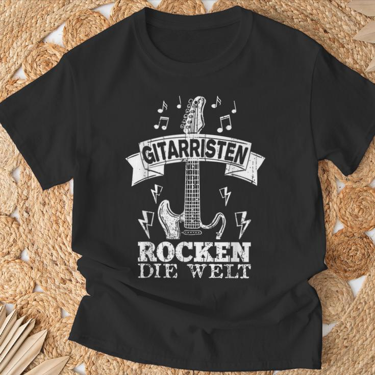 Guitar Player Idea Guitar T-Shirt Geschenke für alte Männer
