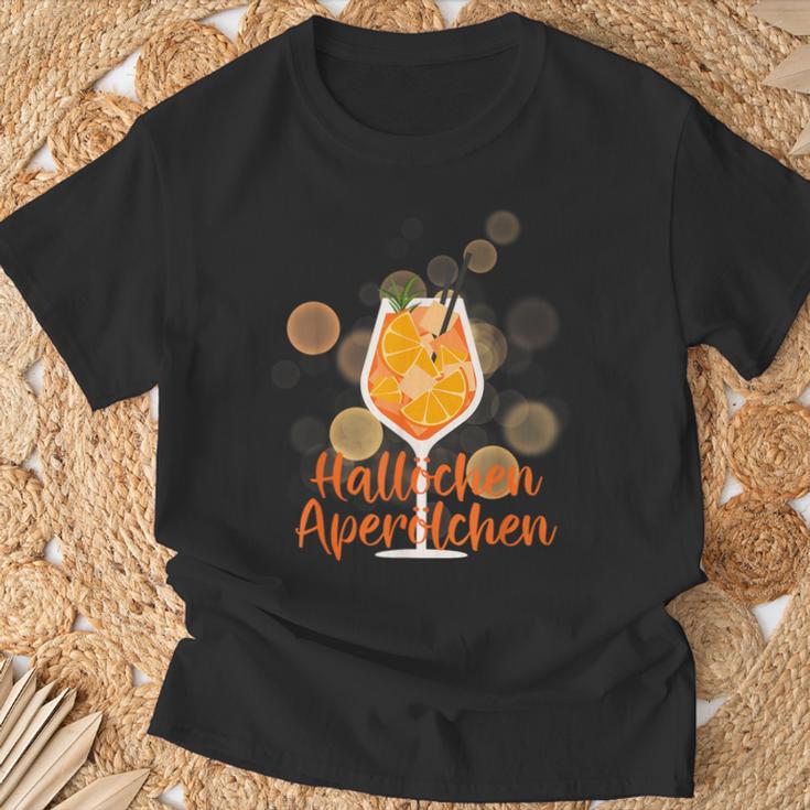 Hallöchen Aperölchen Spritz Party Fancy Dress T-Shirt Geschenke für alte Männer