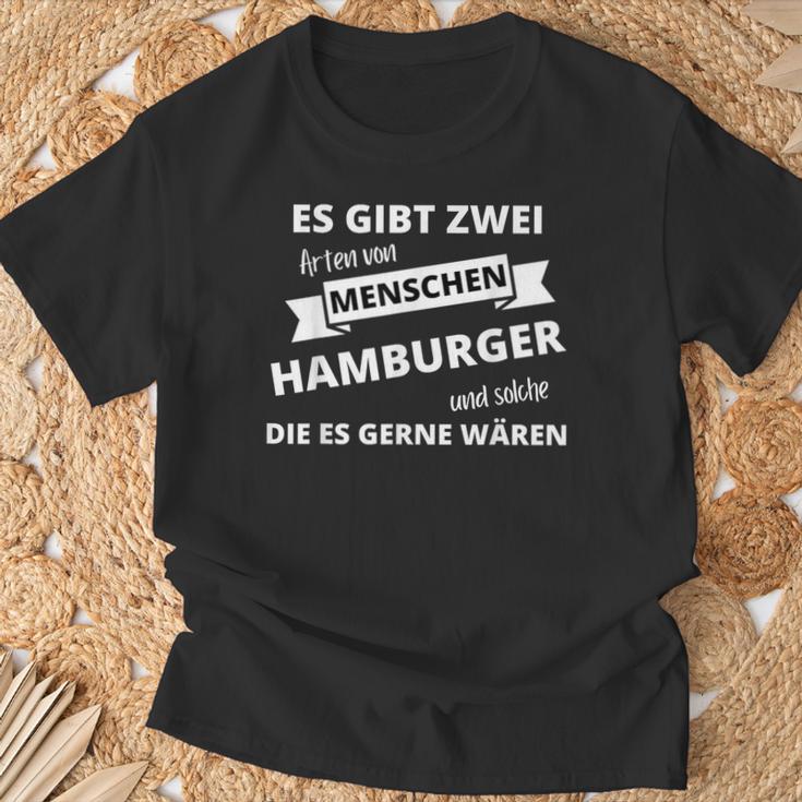 Hamburger Hamburg Fan T-Shirt Geschenke für alte Männer