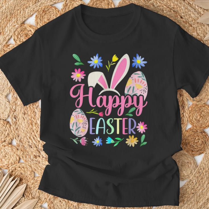 Happy Easter Bunny Spring Easter Egg Easter For Women T-Shirt Gifts for Old Men