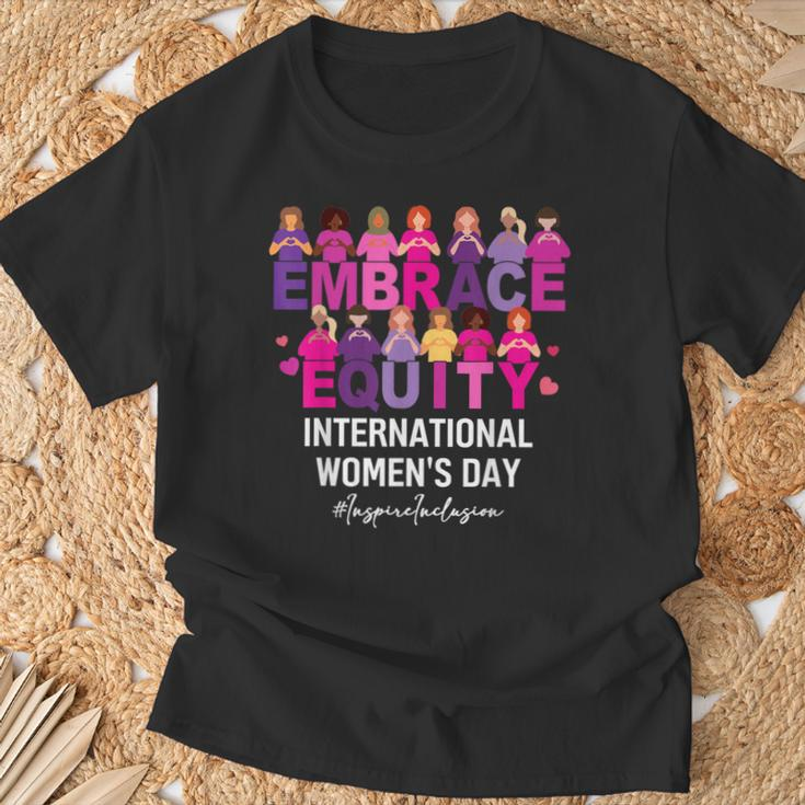 Happy International Women's Day March 2024 Inspire Inclusion T-Shirt Gifts for Old Men