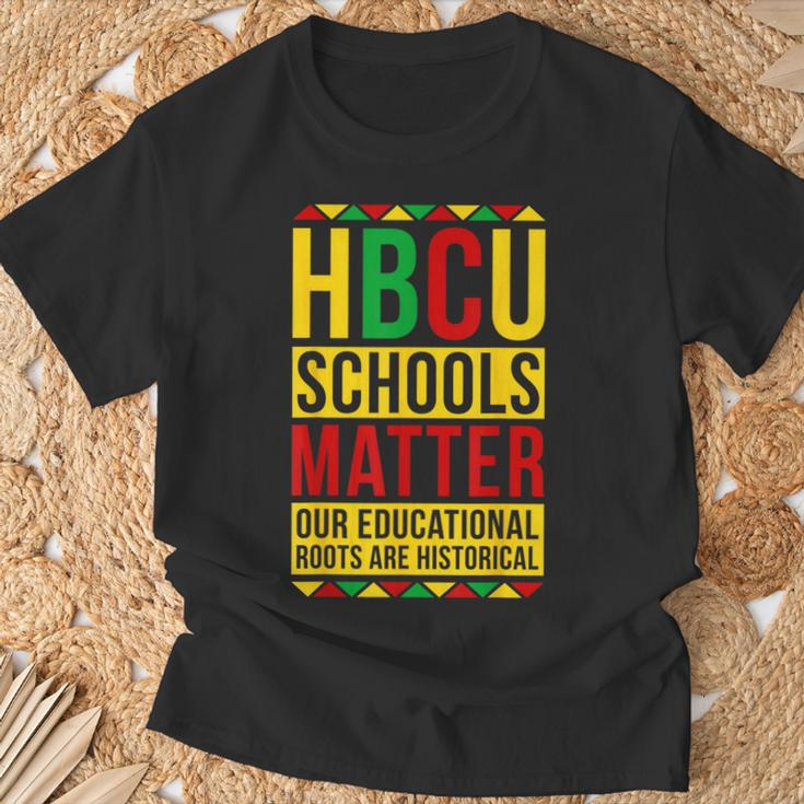 Hbcu School Matter Proud Historical Black College Graduated T-Shirt Gifts for Old Men