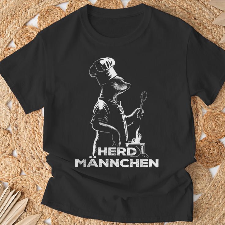 Herdmannchen Essen Cooking Cook T-Shirt Geschenke für alte Männer