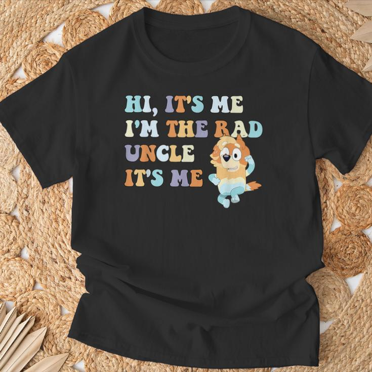 Hi It's Me I'm The Rad Uncle It's Me Trendy T-Shirt Gifts for Old Men