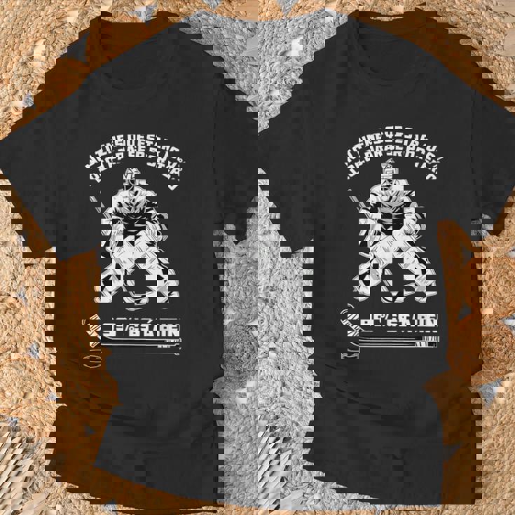 Hochey Sobre Hielo Deporte Patinadores Hockey Camiseta Camiseta unisex Regalos para ancianos