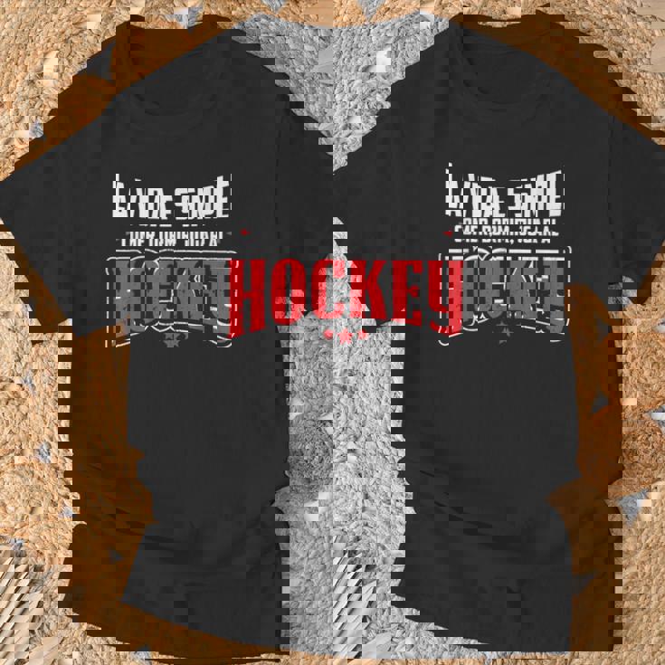 Hockey Entrenador Jugador Deporte Hockey Sobre Hielo Camiseta unisex Regalos para ancianos