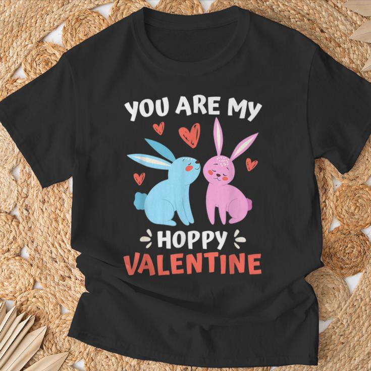 Hoppel Rabbit Ich Liebe Mein Hasen Valentine's Day T-Shirt Geschenke für alte Männer