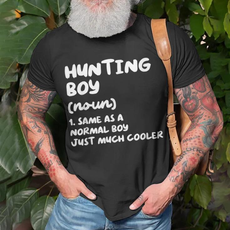Hunting Boy Definition T-Shirt Gifts for Old Men