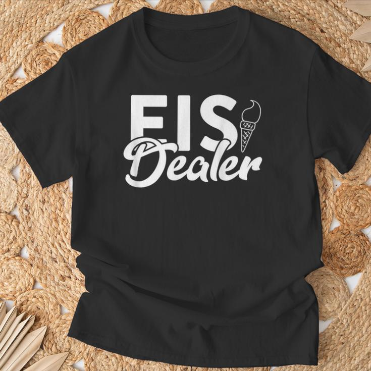 Ice Dealer For Ice Cream Sellers T-Shirt Geschenke für alte Männer