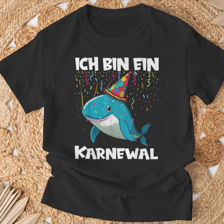 Ich Bin Ein Karnewal Black T-Shirt Geschenke für alte Männer