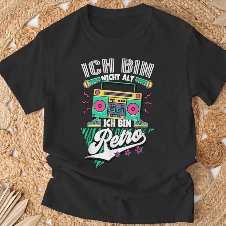 Ich Bin Nicht Alt Ich Bin Retro 90S Jahre S T-Shirt Geschenke für alte Männer