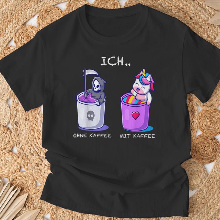 Ich Ohne Kaffee T-Shirt Geschenke für alte Männer