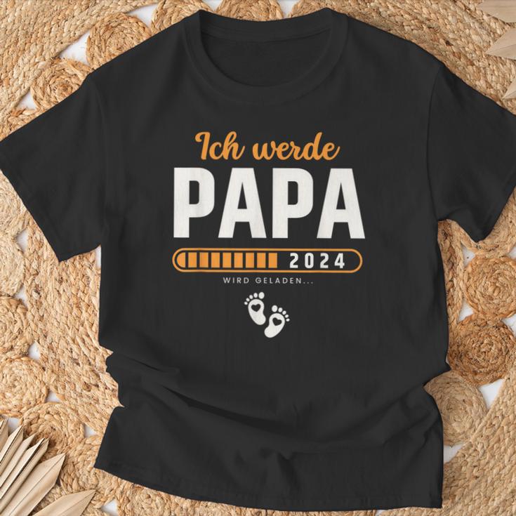 Ich Werde Papa 2024 Surprise Du Wirst Papa 2024 T-Shirt Geschenke für alte Männer