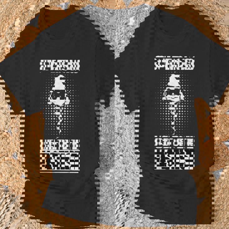 Il Y A 30 Ans J'étais Le Plus Rapide T-Shirt Cadeaux pour les vieillards