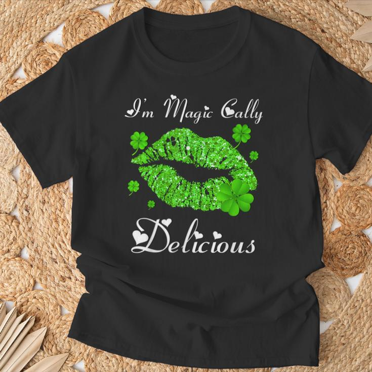 I'm Magically Delicious St Patrick Day T-Shirt Gifts for Old Men