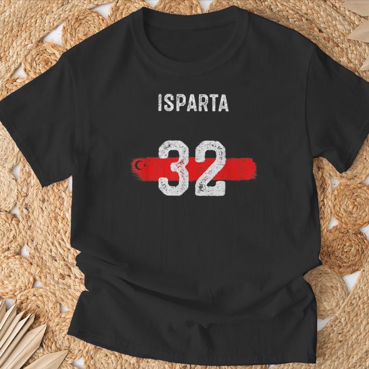 Isparta-Themen T-Shirt, Nummer 32 Design, Schwarz Geschenke für alte Männer