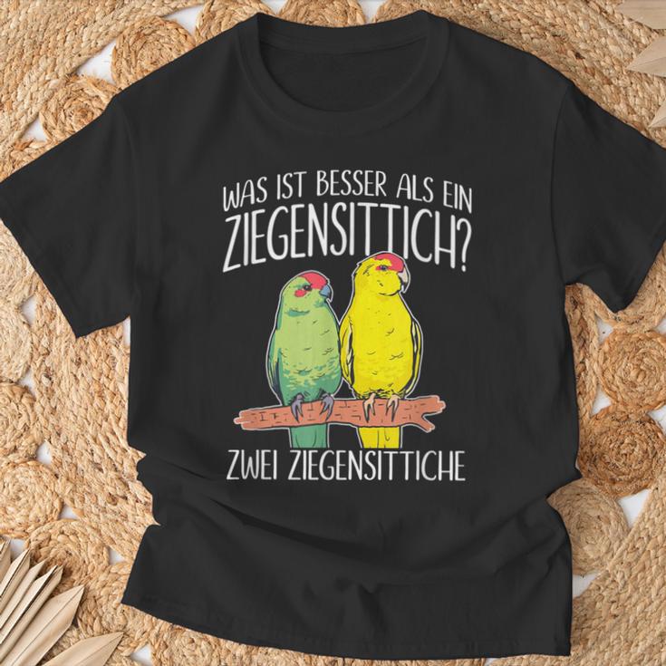 Was Ist Besser Als Ein Goat Parakeet T-Shirt Geschenke für alte Männer