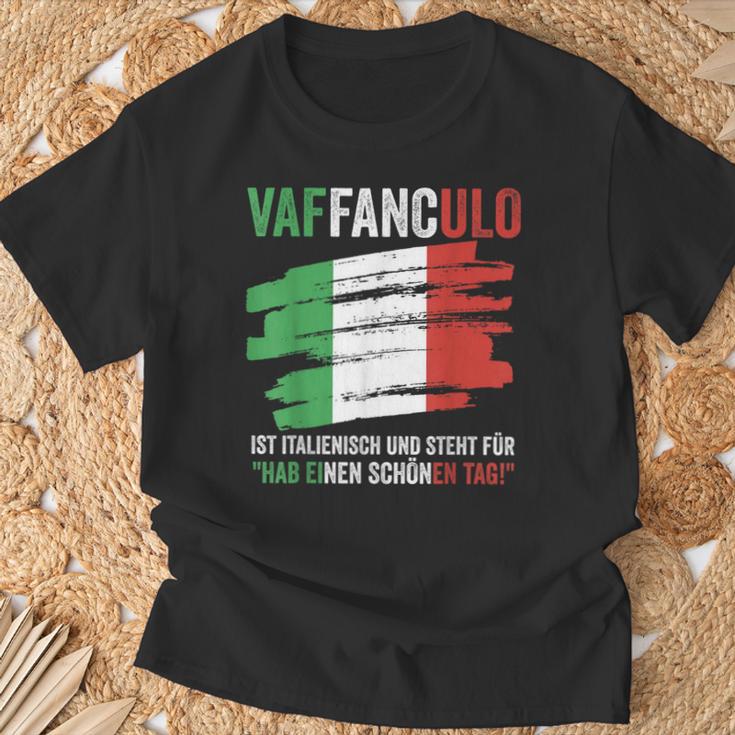 Italy Italian Sicilyaffanculo T-Shirt Geschenke für alte Männer