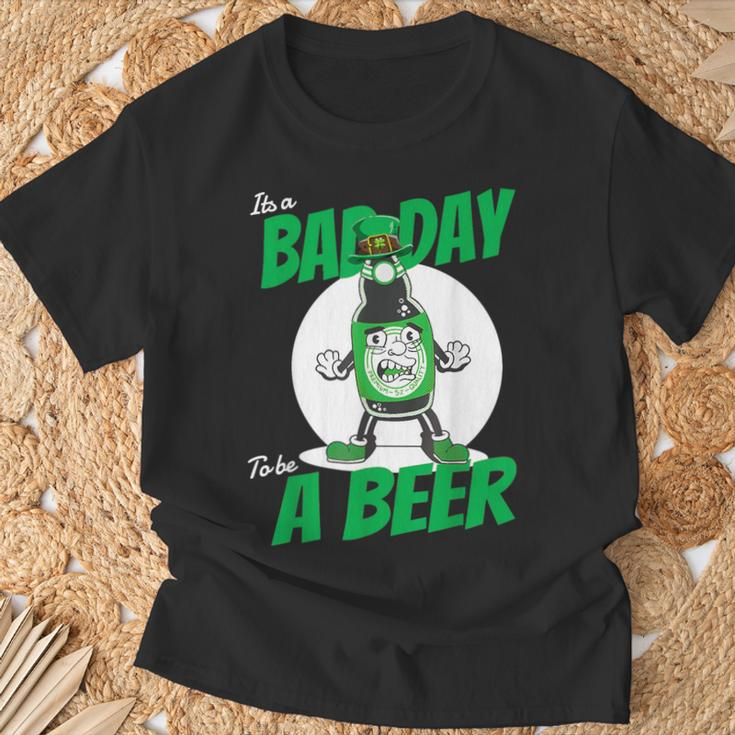 It's A Bad Day To Be A Beer St Patrick's Day T-Shirt Gifts for Old Men