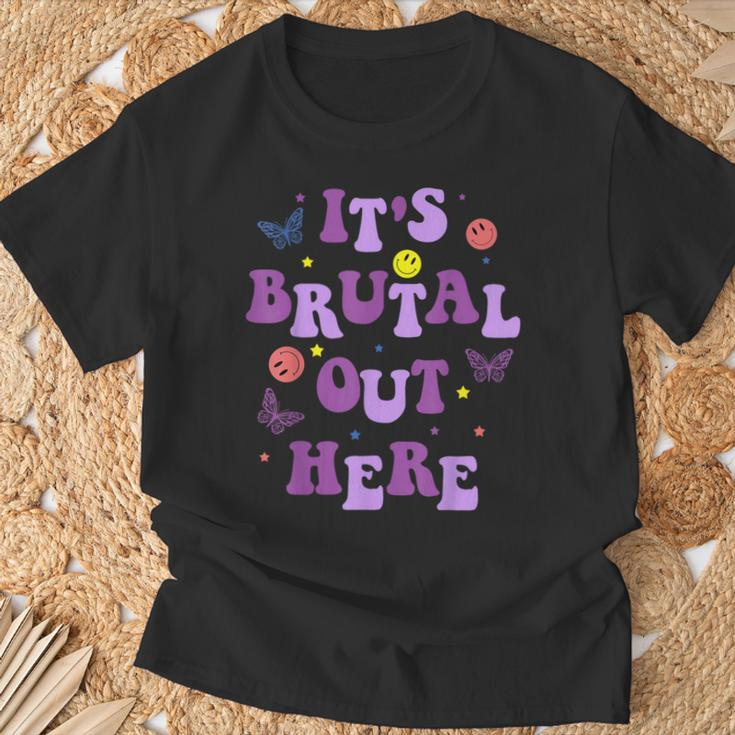 It's Brutal Out Here T-Shirt Gifts for Old Men