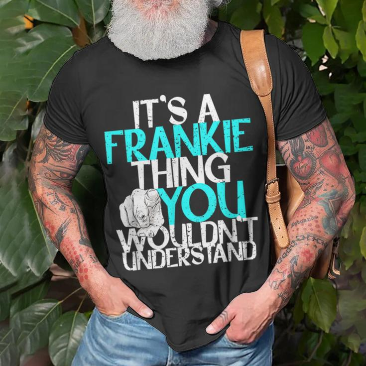 It's A Frankie Thing You Wouldn't Understand T-Shirt Gifts for Old Men