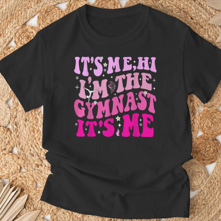 It’S Me Hi I’M The Gymnast It’S Me T-Shirt Gifts for Old Men
