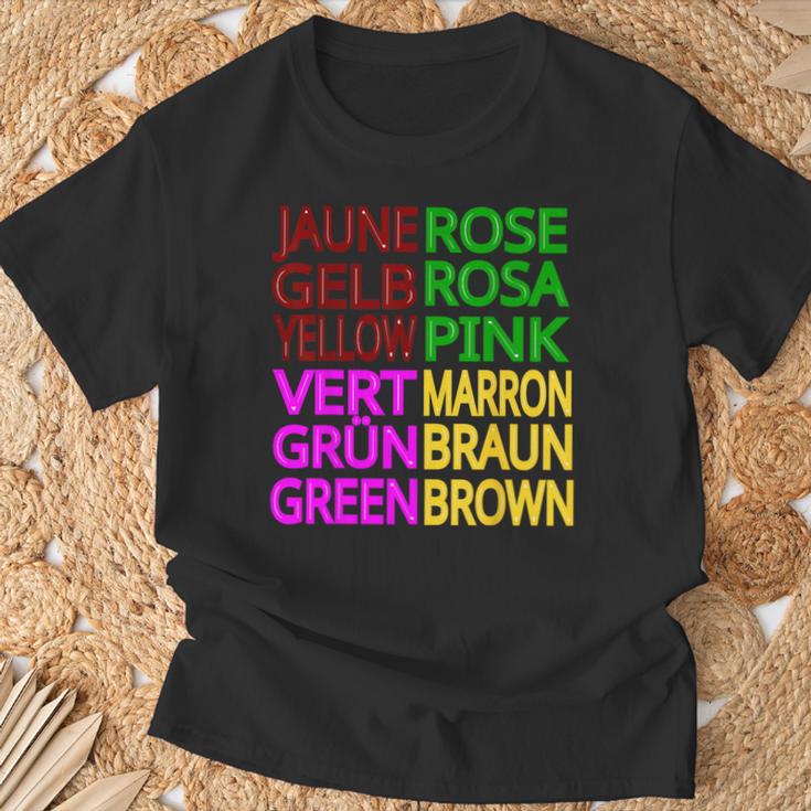 Jaune Roseert Marron T-Shirt Geschenke für alte Männer